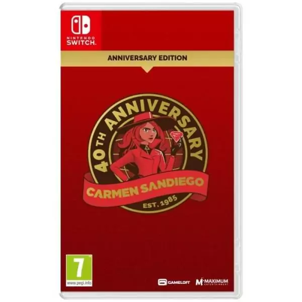 Carmen Sandiego 40th Anniversary Edition - Jeu Nintendo Switch