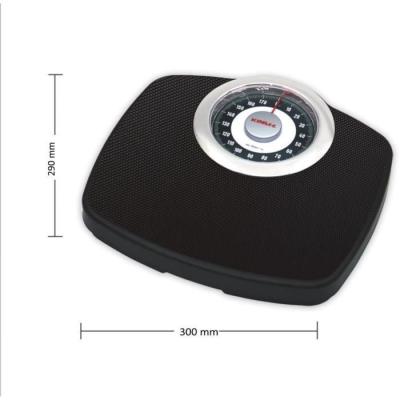 Balance Pese-personne mécanique LITTLE BALANCE 8400 Confort 180, Noir & Chrome