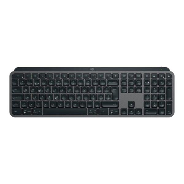 Logitech MX Keys S - clavier - AZERTY - Français - gris pâle Périphérique d'entrée