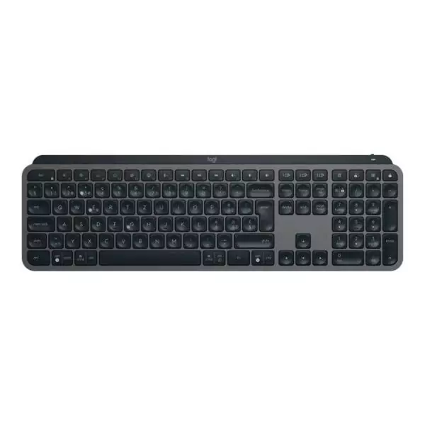 Logitech MX Keys S - clavier - AZERTY - Français - gris pâle Périphérique d'entrée