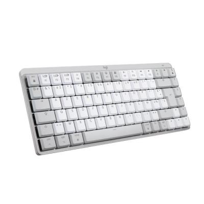 Clavier Logitech MX Mini Mac Sans Fil - Gris Pale