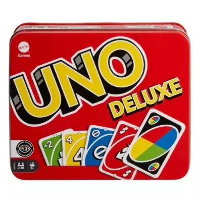 Jeu de Cartes Uno Deluxe - Amusement garanti pour toute la famille