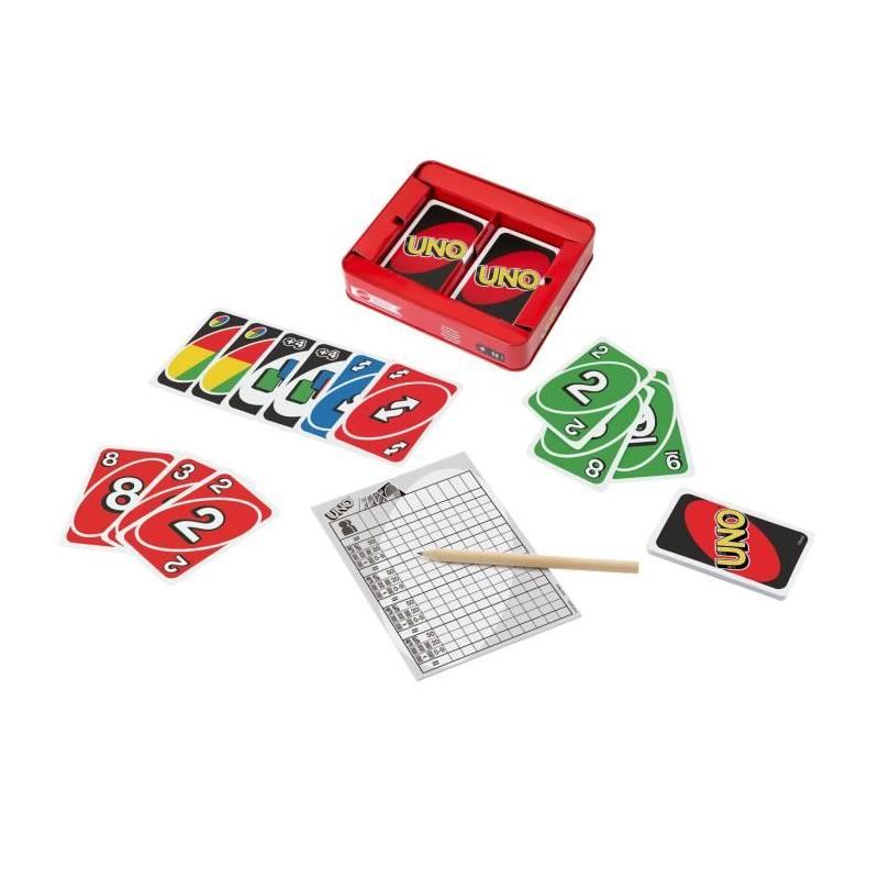 Jeu de Cartes Uno Deluxe - Amusement garanti pour toute la famille