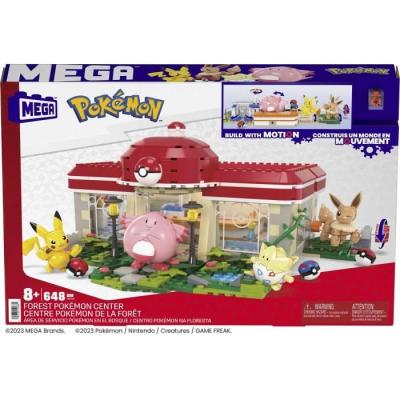 Construis ton propre univers Pokémon avec ce jeu de construction MEGA Pokémon-Centre - 648 pcs