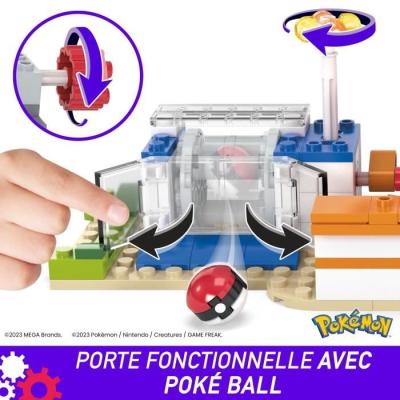 Construis ton propre univers Pokémon avec ce jeu de construction MEGA Pokémon-Centre - 648 pcs