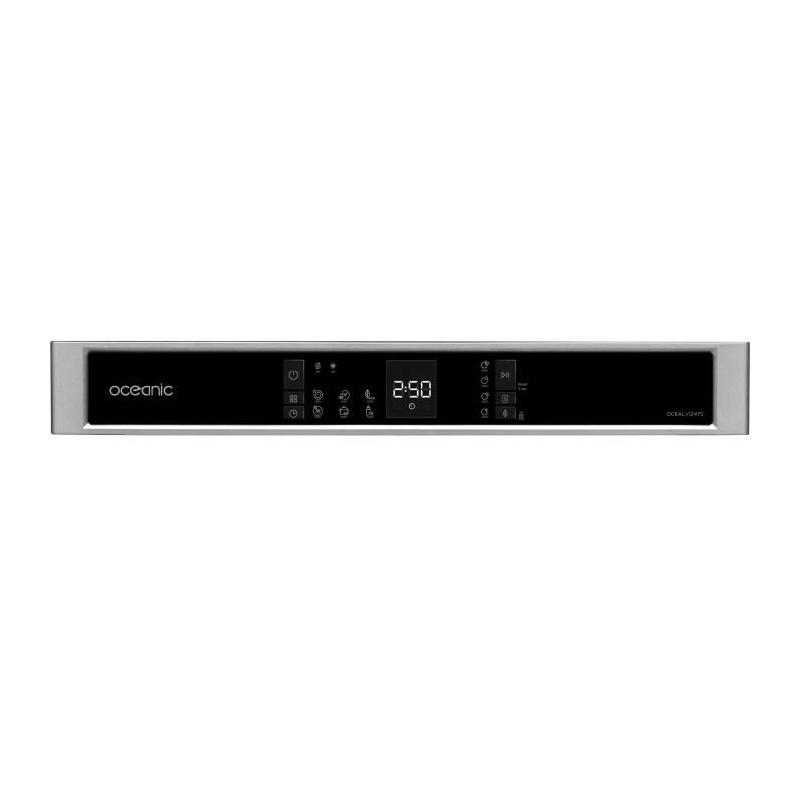 Lave-vaisselle OCEANIC OCEALV1247S - 12 couverts - 47 dB silver