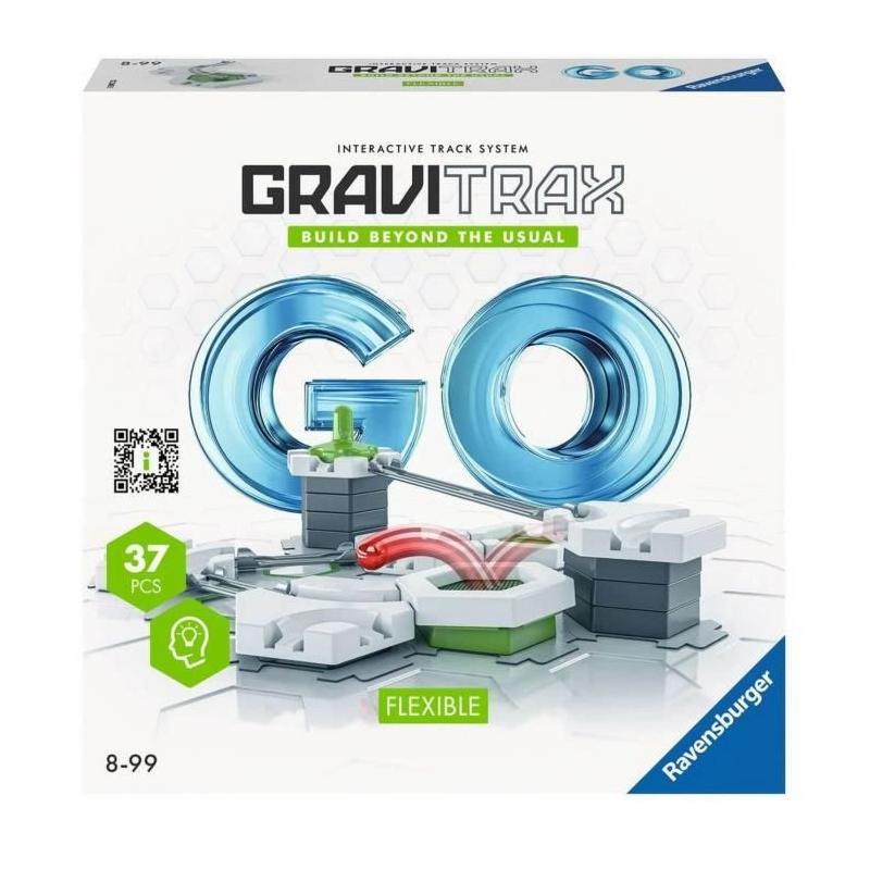 Construisez des circuits de billes flexibles avec Gravitrax GO - Pour les 8 ans et plus