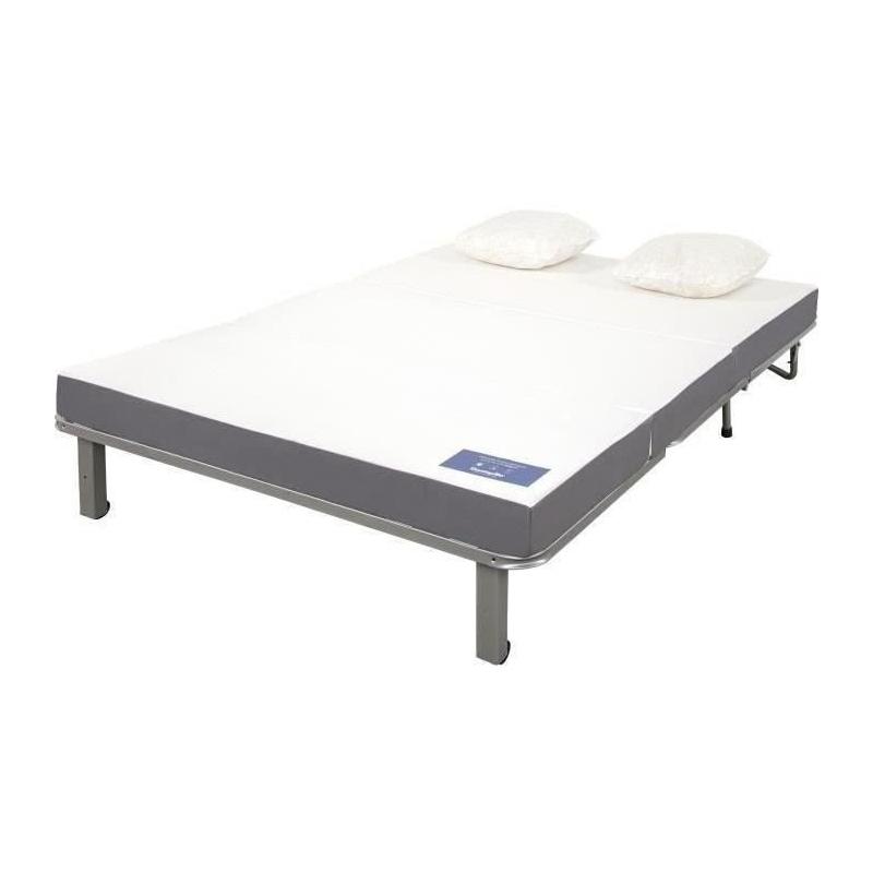 Banquette BZ 2 places Noir - Confortable et pratique