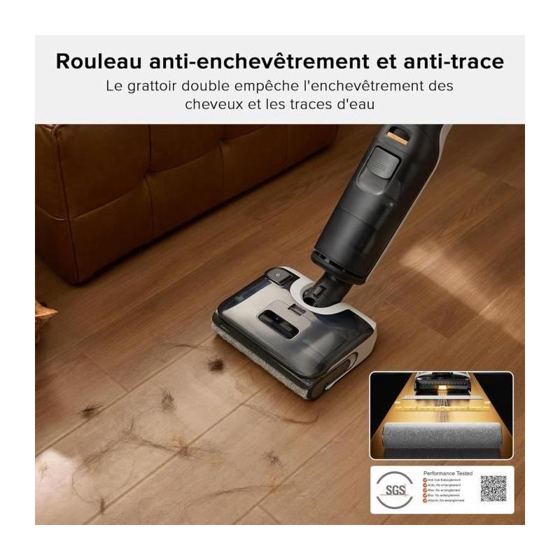 Aspirateur Laveur ROBOROCK F25 20K Pa Tout-en-Un - Séchage Rapide à 90°C