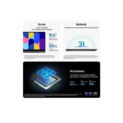 PC portable Samsung Galaxy Book5 360 - Performances Ultras - 15,6