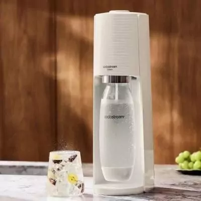 Machine à eau pétillante SODASTREAM - Terra Blanche - Recharge 60L