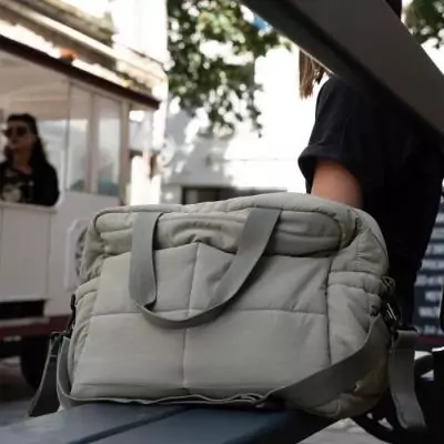 Sac à langer THERMOBABY PLUMEA - Vert cactus - Compact et pratique Sac à langer THERMOBABY PLUMEA - Vert cactus - Compact et pratique