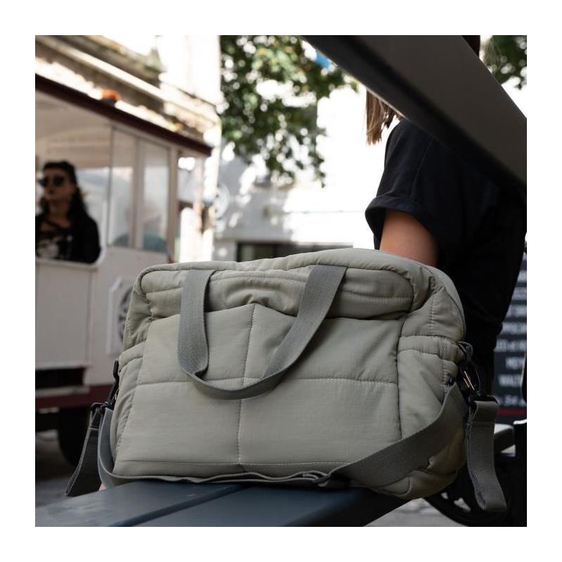 Sac à langer THERMOBABY PLUMEA - Vert cactus - Compact et pratique