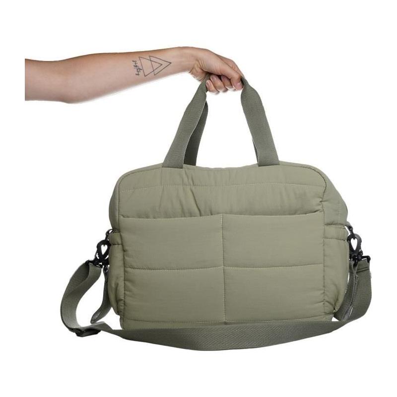Sac à langer THERMOBABY PLUMEA - Vert cactus - Compact et pratique
