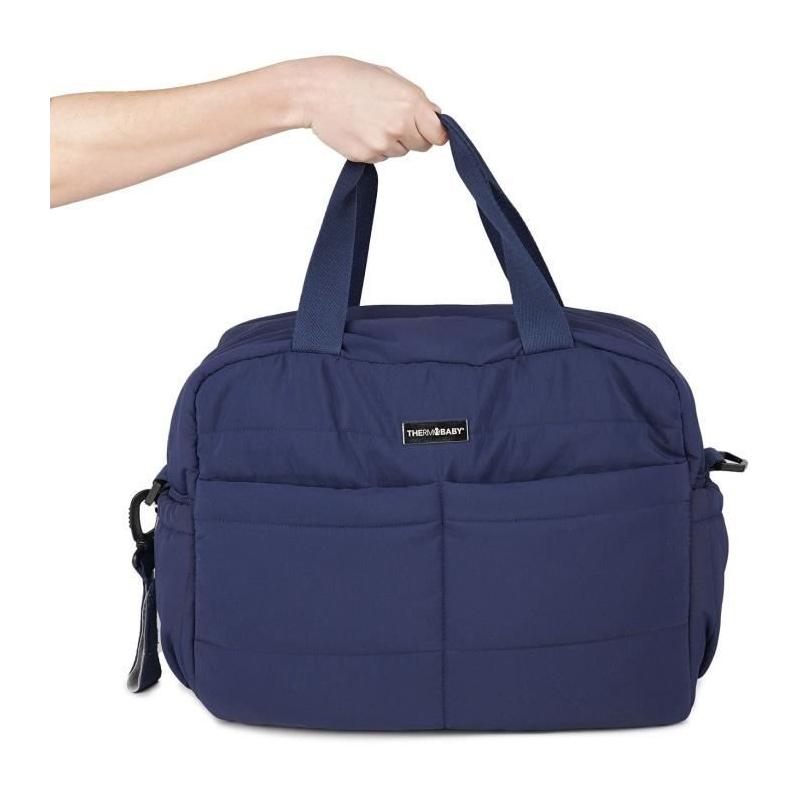 Sac à langer THERMOBABY PLUMEA - Bleu nuit - Pratique et élégant!