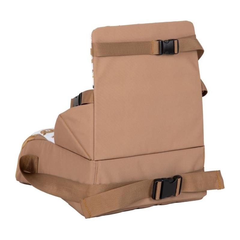 Rehausseur nomade ultra compact - TINEO - Camel/Oursons