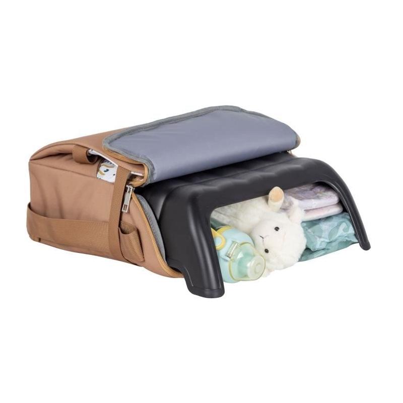 Rehausseur nomade ultra compact - TINEO - Camel/Oursons