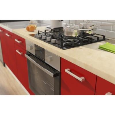 ULTRA Cuisine avec Meuble Four et Plan de Travail Inclus - Rouge mat