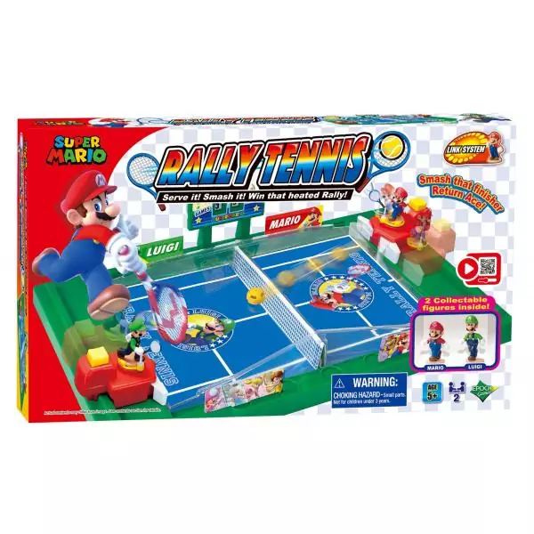 Jeu de Tennis Super Mario Rally - EPOCH Games - Jeu d'ambiance et d'action
