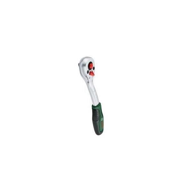 Bosch Clé a cliquet 1/4 (couple élevé jusq. 93 Nm méca. a 72 dents bouton de verr inverseur intuitif manche courbé)