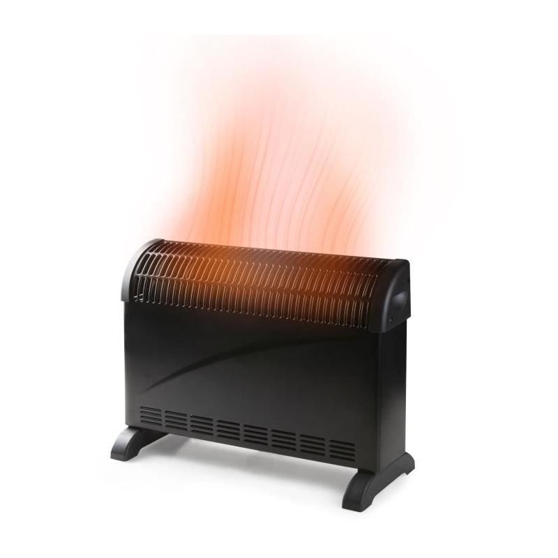 Radiateur électrique turbo DOMO DO7350CH - Noir - 2000 W