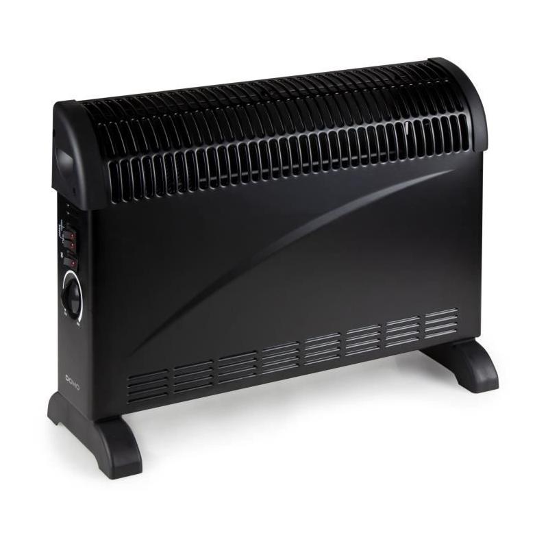 Radiateur électrique turbo DOMO DO7350CH - Noir - 2000 W