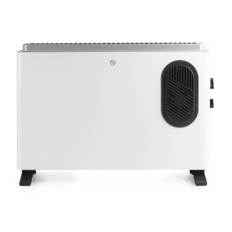 Chauffage Convecteur DOMO + Radiateur Mobile 2000W Blanc