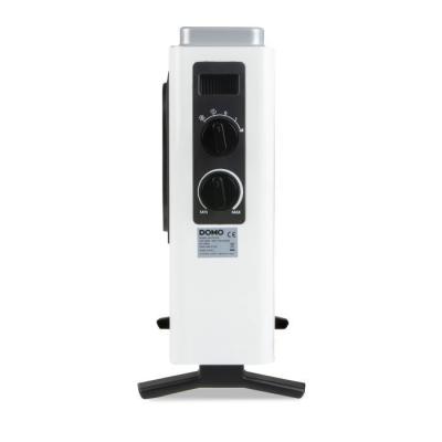 Chauffage Convecteur DOMO + Radiateur Mobile 2000W Blanc