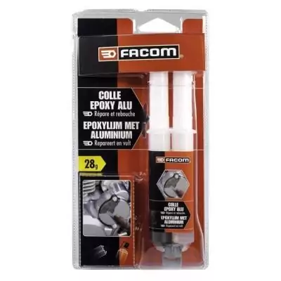 Colle epoxy FACOM - Seringue bi-composant 28g
