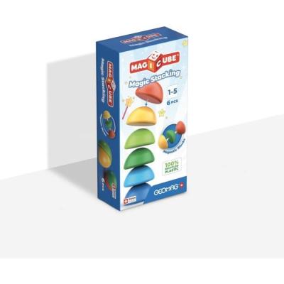 Jeu de construction magnétique - GEOMAG Magicube 060 - 6 pièces recyclées