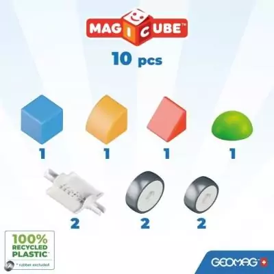 Découvrez les magnétiques GEOMAG - Magicube Véhicules!