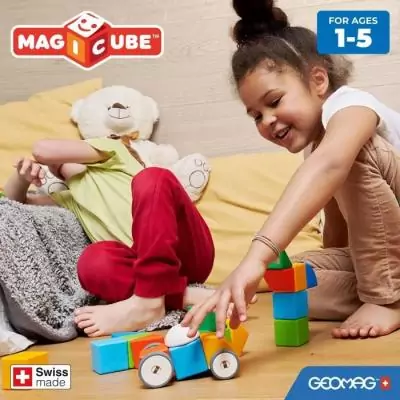 Découvrez les magnétiques GEOMAG - Magicube Véhicules!