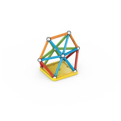 Assemble et crée avec Geomag Super Color Recycled 42 pièces!