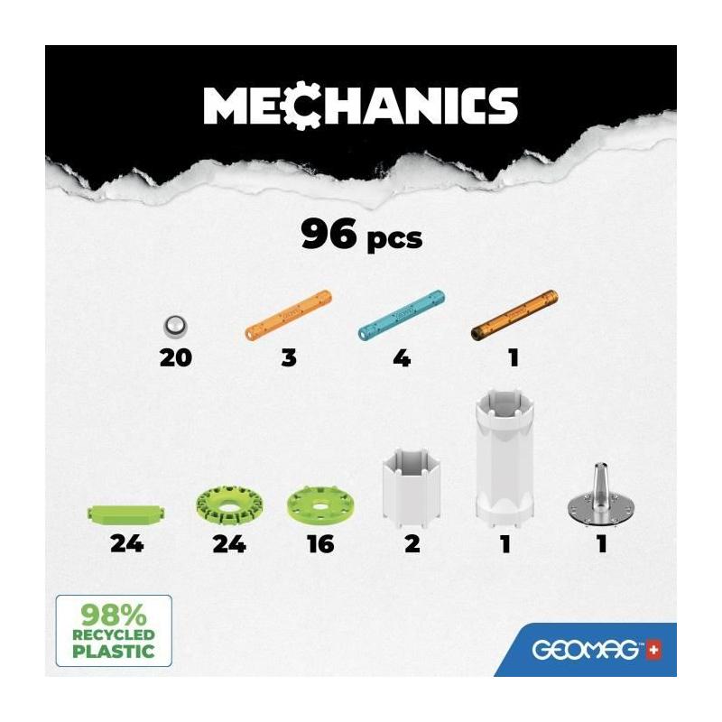 Construisez des Flywheels avec GEOMAG - MECHANICS MOTION !