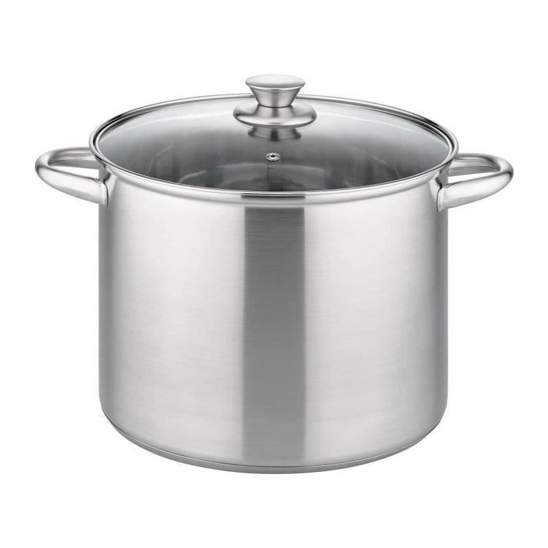 Faitout Traiteur GSW RIGO 26 cm 10 L Induction Acier inoxydable