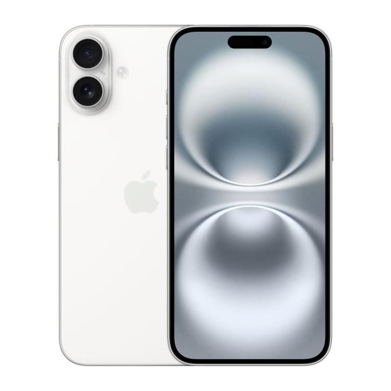 SMARTPHONE APPLE iPhone 16 Plus 256GB White - Réparable et Responsable