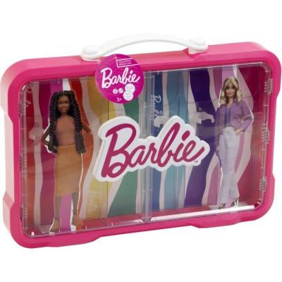 Mallette vitrine Barbie KLEIN - Parfaite pour ranger 6 poupées!