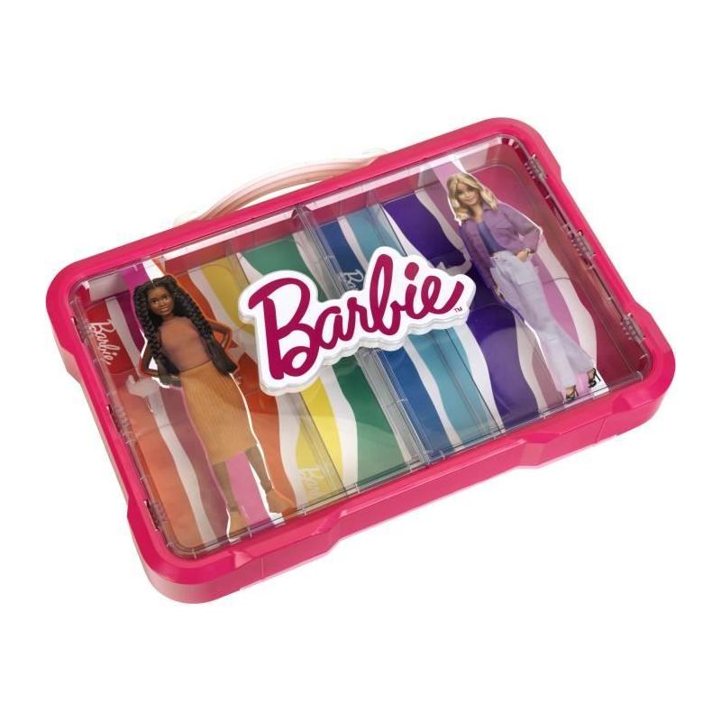 Mallette vitrine Barbie KLEIN - Parfaite pour ranger 6 poupées!