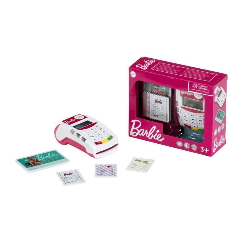 Terminal de paiement électronique Barbie - KLEIN - 7335 - Idéal pour les petits commerçants