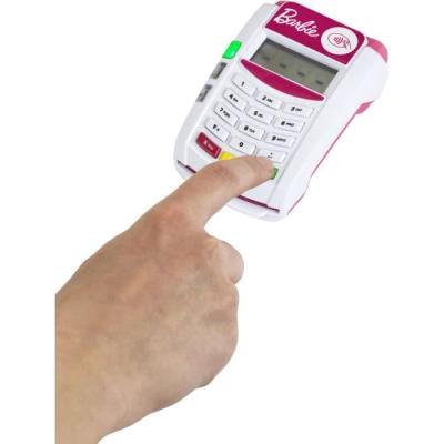 Terminal de paiement électronique Barbie - KLEIN - 7335 - Idéal pour les petits commerçants