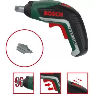 Caisse à outils Bosch KLEIN 8609 - Avec visseuse électronique Ixolino II Caisse à outils Bosch KLEIN 8609 - Avec visseuse électronique Ixolino II