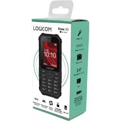 Téléphone Mobile LOGICOM XTREM 30 Noir - Compact et Performant
