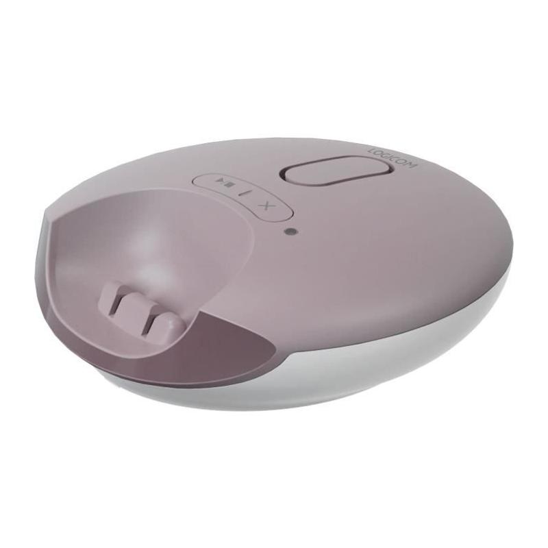 Téléphone fixe sans fil LOGICOM DECT ILOA 155T - Taupe - Avec répondeur