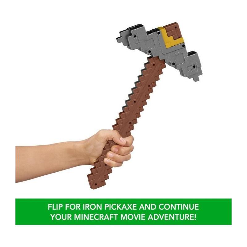 Épée et Pioche 2 en 1 Minecraft: Le Film - Accessoire JFR72 Mattel
