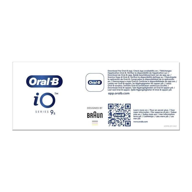 Brosse à dents électrique ORAL-B iO9s Series - Rose Quartz