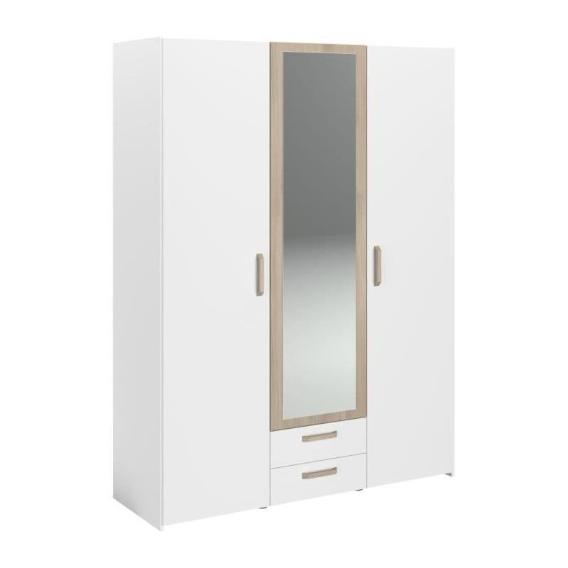 Armoire DREAM 3 portes blanche - Made in France