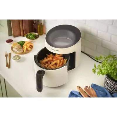 Friteuse sans huile RUSSELL HOBBS SatisFry Air Panoramic 27420-56 Cream - 5L - 10 programmes - 1500W