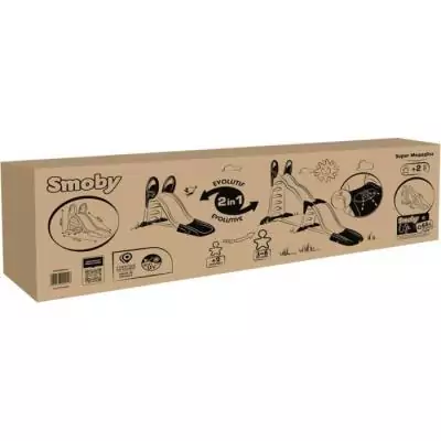 Toboggan Super Megagliss SMOBY Life - 2 en 1, Fun Garanti!