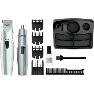 Tondeuse barbe WAHL Mustache & Beard avec tondeuse nez/oreilles