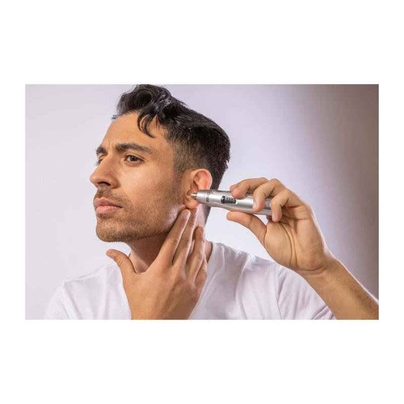 Tondeuse barbe WAHL Mustache & Beard avec tondeuse nez/oreilles